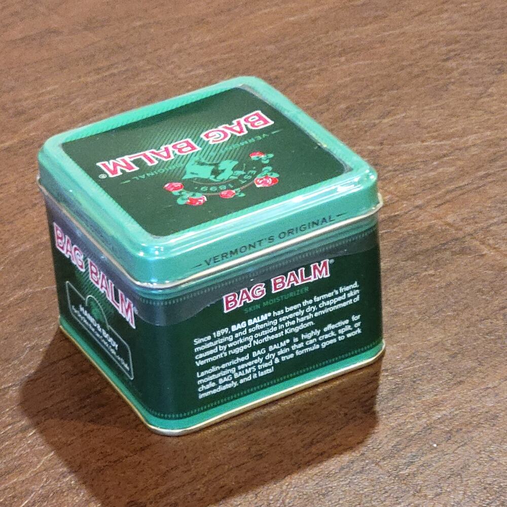 Vermont’s Original Bag Balm, Skin & Body Moisturizer for Dry Skin, 8oz Tin New